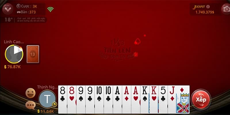 Game tiến lên đếm lá wi88 siêu hấp dẫn