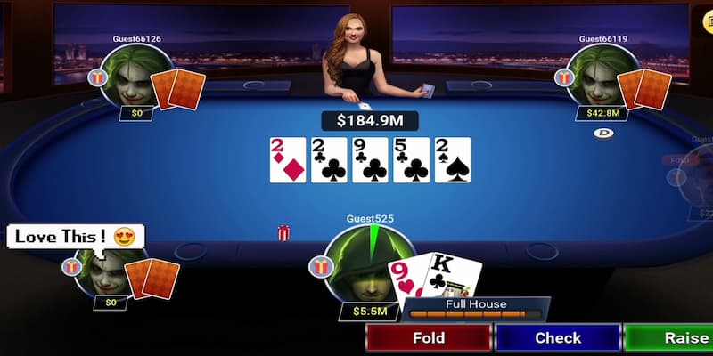 Luật chơi Poker wi88 bạn cần biết